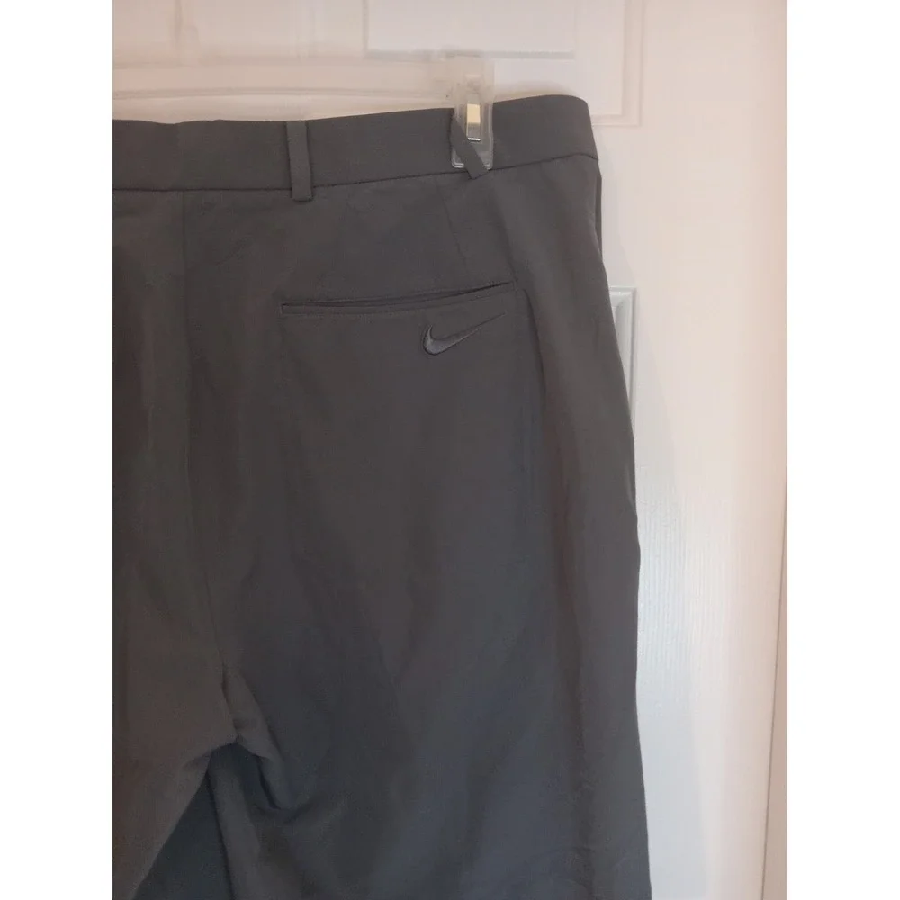 Nike Sweat Shorts Men's 38 Gray‎ Stretch Casual Athletic Swoosh Golf
